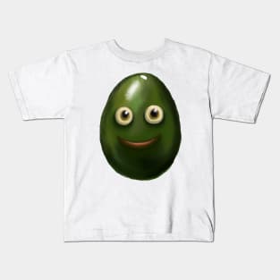 Smiling Avocado Kids T-Shirt